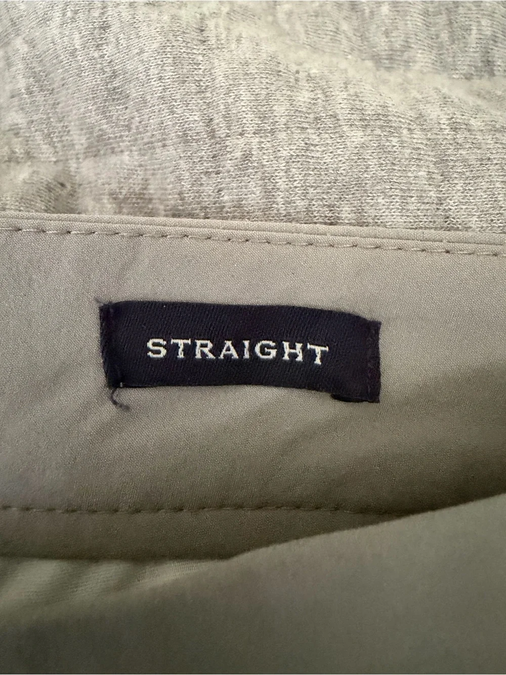 J. Crew Men's Straight Fit Stretchy Chinos in Light Grey (Golf, casual, etc)